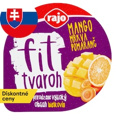Rajo Fit tvaroh mango mrkva pomaranč 200 g