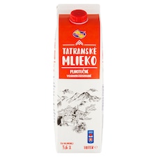 Tami Tatranské mlieko plnotučné vysokopasterizované 1 l