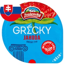 Zvolenský Jogurt grécky typ jahoda 125 g