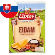 Liptov Eidam - porciované plátky údené 90 g