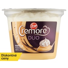 Zott Cremore Duo mliečny vanilkový dezert so šľahačkou 190 g