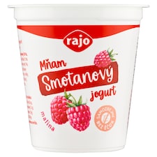 Rajo Mňam Jogurt smotanový malina 145 g