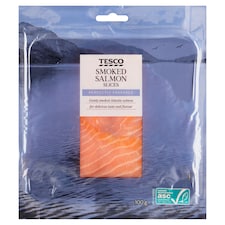 Plátky lososa atlantického údené studeným dymom 100 g