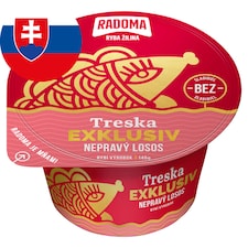 PRETO Ryba Žilina Treska Exklusiv s nepravým lososom 145 g