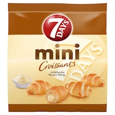 7 Days Croissant Mini millefeuille príchuť 185 g