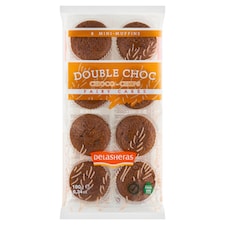 Delasheras Mini Muffiny Magdalenas Double Choc 8 ks 180 g