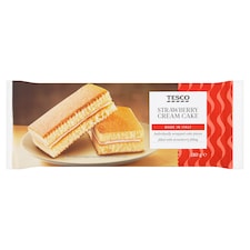 Strawberry Cream Cake 10 x 28 g