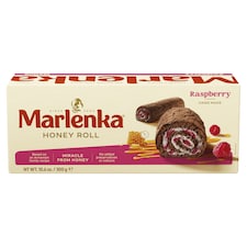 Marlenka Medová roláda s kakaom a malinami 300 g