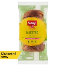 Schär Maestro Vital Chlieb bezgluténový viaczrnný obohatený vápnikom krájaný 350 g