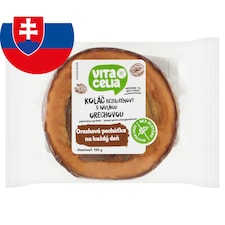 Vitacelia Koláč bezgluténový s náplňou orechovou 130 g