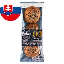 Baker Street Kváskové burger žemle 3 x 100 g (300 g)