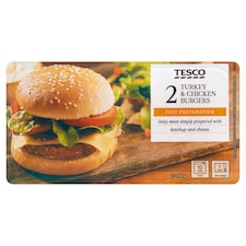 Morčací & kurací burger 2 x 159 g