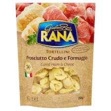 Rana Tortellini čerstvé vaječné cestoviny so surovou šunkou a syrom 250 g