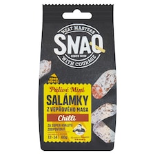Snaq Mini salámky s chilli 60 g