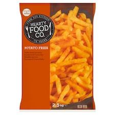 Hearty Food Co. Zemiakové hranolčeky 2,5 kg