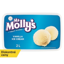 Ms Molly's Mrazený krém vanilkový s rastlinným tukom 2 l