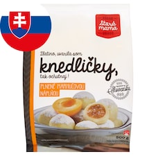 Stará Mama Knedličky plnené marhuľovou náplňou hlbokozmrazené 500 g