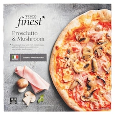Finest Prosciutto & Mushroom pizza 400 g