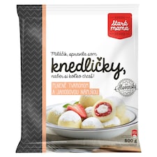 Stará Mama Knedličky plnené tvarohovo-jahodovou náplňou 500 g
