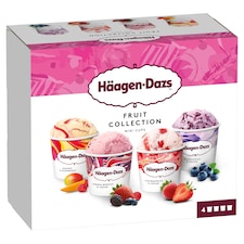 Häagen-Dazs Variácie smotanových zmrzlín 4 x 95 ml (326 g)