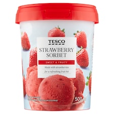 Jahodový sorbet 500 ml