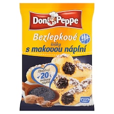 Don Peppe Bezgluténové zemiakové šúlance s makovou náplňou 500 g
