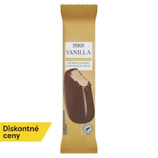 Mrazený krém s rastlinným tukom vanilkový, v mliečnej čokoláde 120 ml