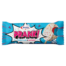 Prima Prank! mrazený krém s malinovým sorbetom s príchuťou tutti frutti 70 ml