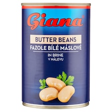Giana Biela maslová fazuľa v slanom náleve 400 g