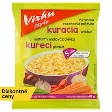 Vishu Style Instantná rezancová polievka kuracia príchuť 60 g