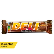 ORION DELI čokoládová príchuť, tyčinka s karamelom máčaná v horkej poleve, 35 g