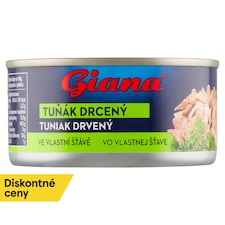 Giana Tuniak drvený vo vlastnej šťave 170 g