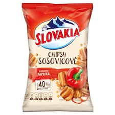 Slovakia Chipsy šošovicové s príchuťou paprika 65 g