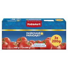 Podravka Pasírované paradajky 3 x 200 g (600 g)