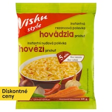 Vishu Style Instantná rezancová polievka hovädzia príchuť 60 g