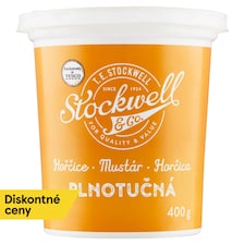 Stockwell & Co. Horčica plnotučná 400 g