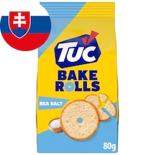 TUC Bake Rolls Soľ Chlebové sucháre balenie 80 g