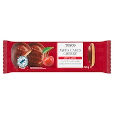 Piškóty s višňovým želé polomáčané v horkej čokoláde 150 g