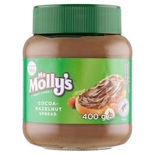 Ms Molly's Kakaovo-lieskovooriešková nátierka 400 g