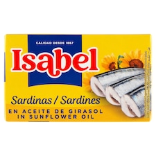 Isabel Sardinky v slnečnicovom oleji 125 g