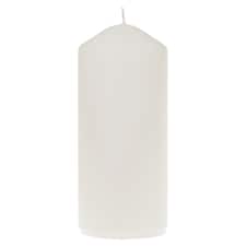 F&F Home White dekoratívna sviečka 372 g