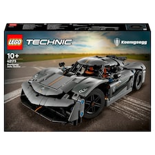 LEGO Technic 42173 Sivé hyperauto Koenigsegg Jesko Absolut