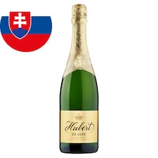 Hubert De Luxe Akostné aromatické šumivé víno biele sladké 0,75 l