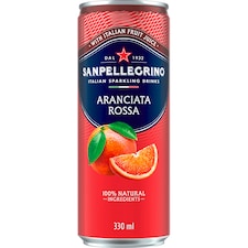 Sanpellegrino Naturali Aranciata Rossa sýtený nealkoholický nápoj 330 ml