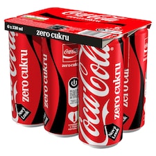 Coca-Cola Zero 6 x 330 ml