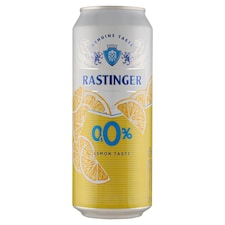 Rastinger Miešaný nealkoholický nápoj z nealkoholického piva a nápoja s citrónovou príchuťou 500 ml