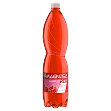 Magnesia Red Minerálna voda s príchuťou maliny sýtená 1,5 l