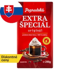 Popradská Extra špeciál pražená mletá káva 250 g