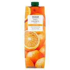 100% pomarančová šťava 1 l