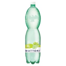 Mattoni S príchuťou biele hrozno perlivá 1,5 l